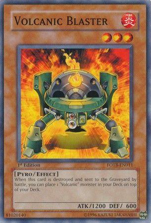 Volcanic Blaster [1st Edition] FOTB-EN011