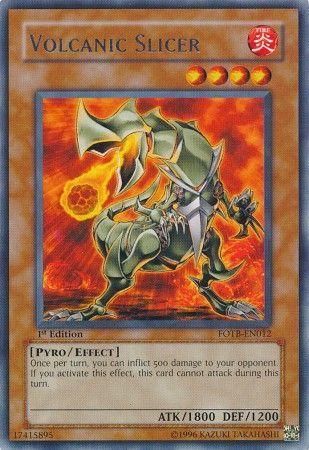 Volcanic Slicer [1st Edition] FOTB-EN012