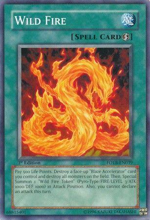 Wild Fire [1st Edition] FOTB-EN039