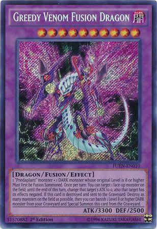 Greedy Venom Fusion Dragon [1st Edition] FUEN-EN010