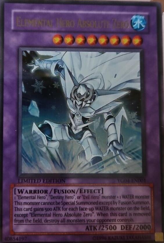 Elemental HERO Absolute Zero YG04-EN001