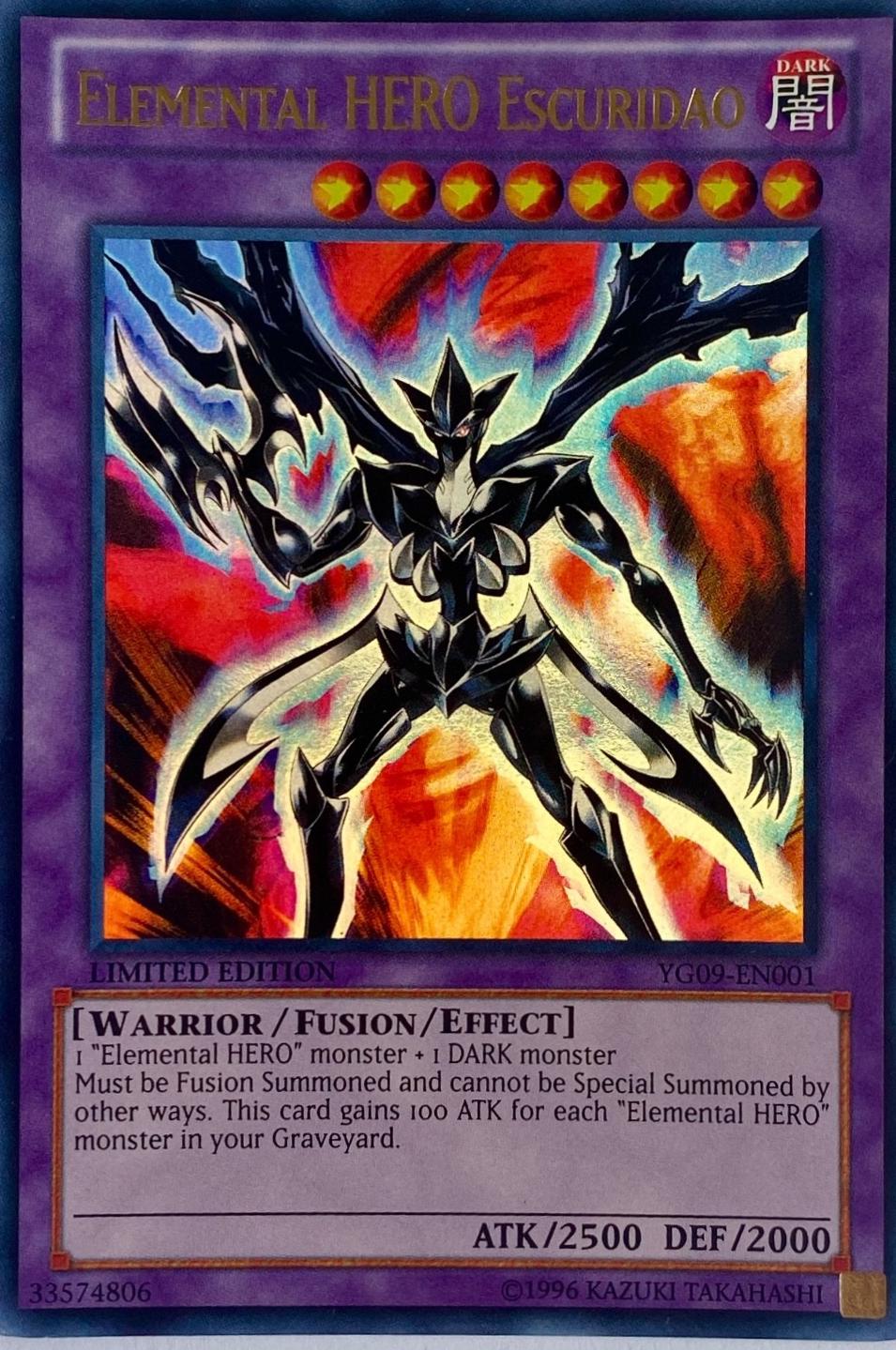 Elemental HERO Escuridao YG09-EN001