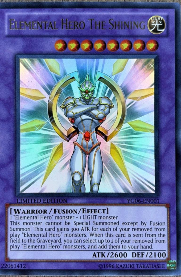 Elemental HERO The Shining YG06-EN001