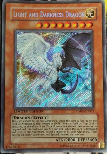 Light and Darkness Dragon YG01-EN001