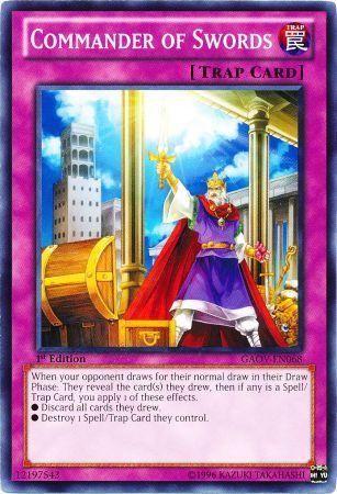 Commander of Swords [1st Edition] GAOV-EN068