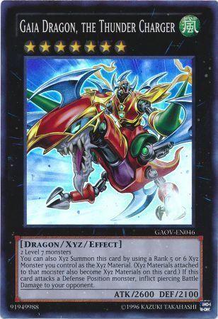 Gaia Dragon, the Thunder Charger GAOV-EN046