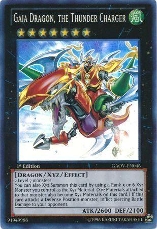 Gaia Dragon, the Thunder Charger [1st Edition] GAOV-EN046