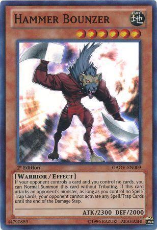 Hammer Bounzer [1st Edition] GAOV-EN009