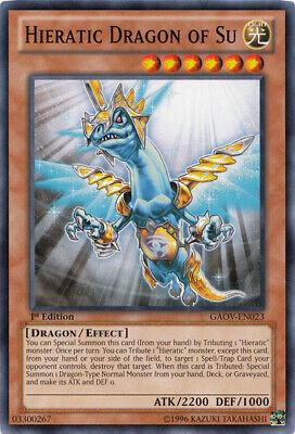 Hieratic Dragon of Su [1st Edition] GAOV-EN023