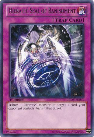 Hieratic Seal of Banishment [1st Edition] GAOV-EN071
