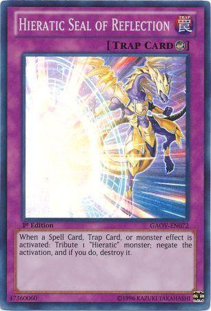 Hieratic Seal of Reflection [1st Edition] GAOV-EN072