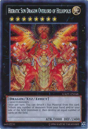 Hieratic Sun Dragon Overlord of Heliopolis GAOV-EN048