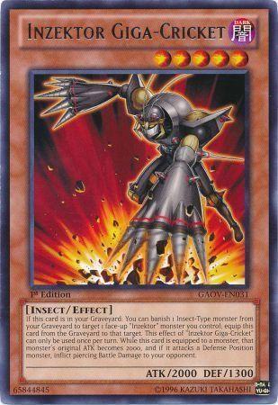 Inzektor Giga-Cricket [1st Edition] GAOV-EN031