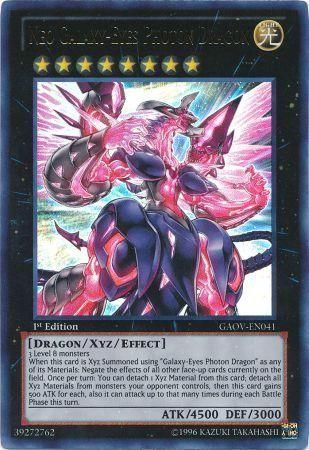 Neo Galaxy-Eyes Photon Dragon [1st Edition] GAOV-EN041