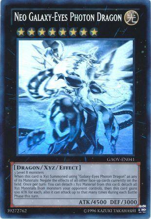 Neo Galaxy-Eyes Photon Dragon [Ghost Rare] GAOV-EN041