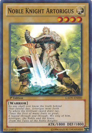 Noble Knight Artorigus [1st Edition] GAOV-EN000