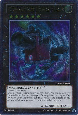 Number 25: Force Focus [Ultimate Rare] GAOV-EN045