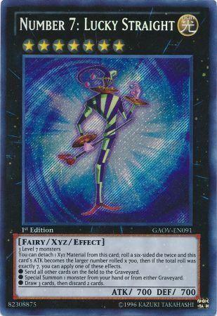 Number 7: Lucky Straight [1st Edition] GAOV-EN091