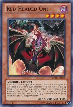 Red-Headed Oni GAOV-EN038
