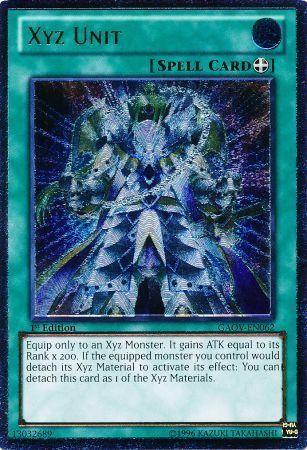Xyz Unit [Ultimate Rare 1st Edition] GAOV-EN062