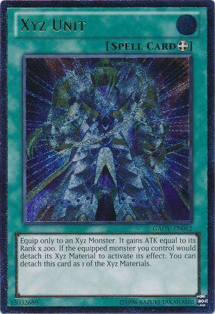 Xyz Unit [Ultimate Rare] GAOV-EN062