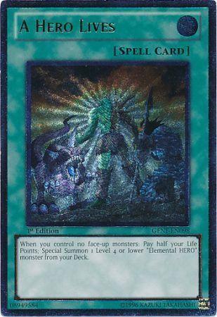 A Hero Lives [Ultimate Rare 1st edition] GENF-EN098