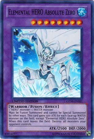 Elemental HERO Absolute Zero GENF-ENSE1