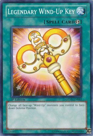 Legendary Wind-Up Key [1st edition] GENF-EN053