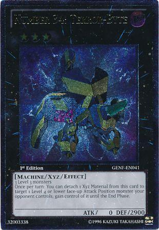 Number 34: Terror-Byte [Ultimate Rare 1st edition] GENF-EN041