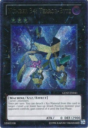 Number 34: Terror-Byte [Ultimate Rare] GENF-EN041