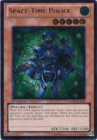 Space-Time Police [Ultimate Rare 1st edition] GENF-EN023