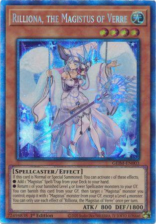 Rilliona, the Magistus of Verre [Collector's Rare] GEIM-EN003
