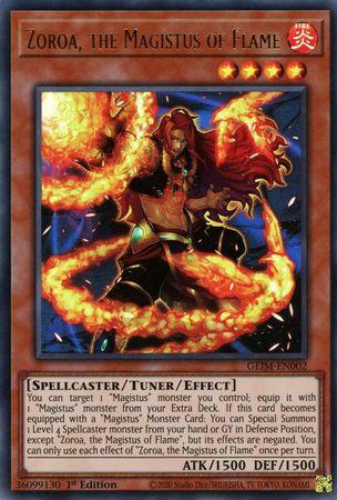 Zoroa, the Magistus of Flame GEIM-EN002