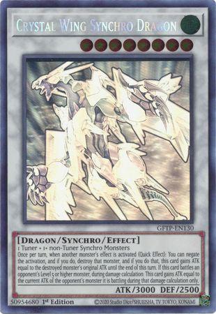 Crystal Wing Synchro Dragon GFTP-EN130