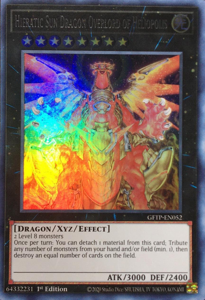 Hieratic Sun Dragon Overlord Of Heliopolis [Misprint] GFTP-EN052