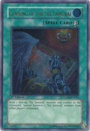 Cunning of the Six Samurai [Ultimate Rare 1st Edition] GLAS-EN061