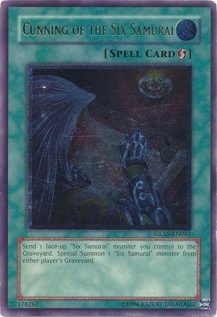 Cunning of the Six Samurai [Ultimate Rare] GLAS-EN061