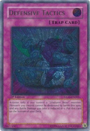 Defensive Tactics [Ultimate Rare 1st Edition] GLAS-EN083