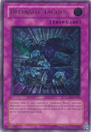 Defensive Tactics [Ultimate Rare] GLAS-EN083
