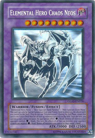 Elemental Hero Chaos Neos [Ghost Rare] GLAS-EN036