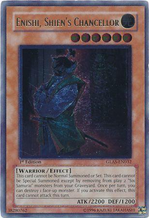 Enishi, Shien's Chancellor [Ultimate Rare 1st Edition] GLAS-EN032
