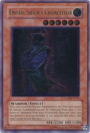 Enishi, Shien's Chancellor [Ultimate Rare] GLAS-EN032