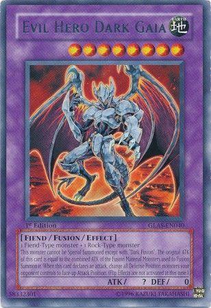 Evil HERO Dark Gaia  [1st Edition] GLAS-EN040