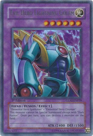 Evil HERO Lightning Golem  [1st Edition] GLAS-EN039