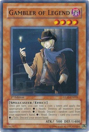Gambler of Legend [1st Edition] GLAS-EN031