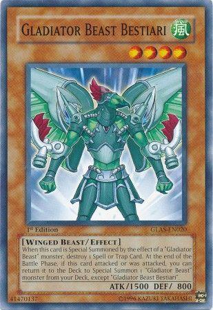 Gladiator Beast Bestiari [1st Edition] GLAS-EN020