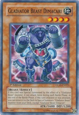 Gladiator Beast Dimacari [1st Edition] GLAS-EN023