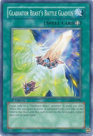 Gladiator Beast's Battle Gladius [1st Edition] GLAS-EN056