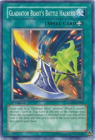 Gladiator Beast's Battle Halberd [1st Edition] GLAS-EN055