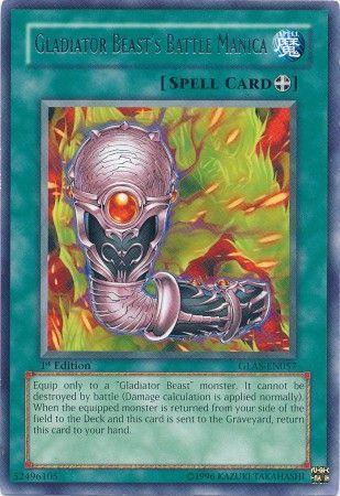 Gladiator Beast's Battle Manica [1st Edition] GLAS-EN057